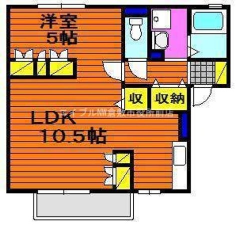 パークサイド堀南　Ｆ棟の物件間取画像